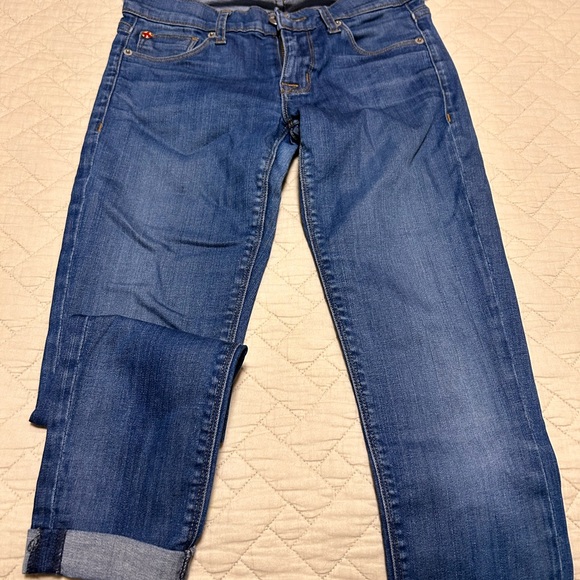 Hudson cuffed capri style denim jeans size 25 - Picture 2 of 3